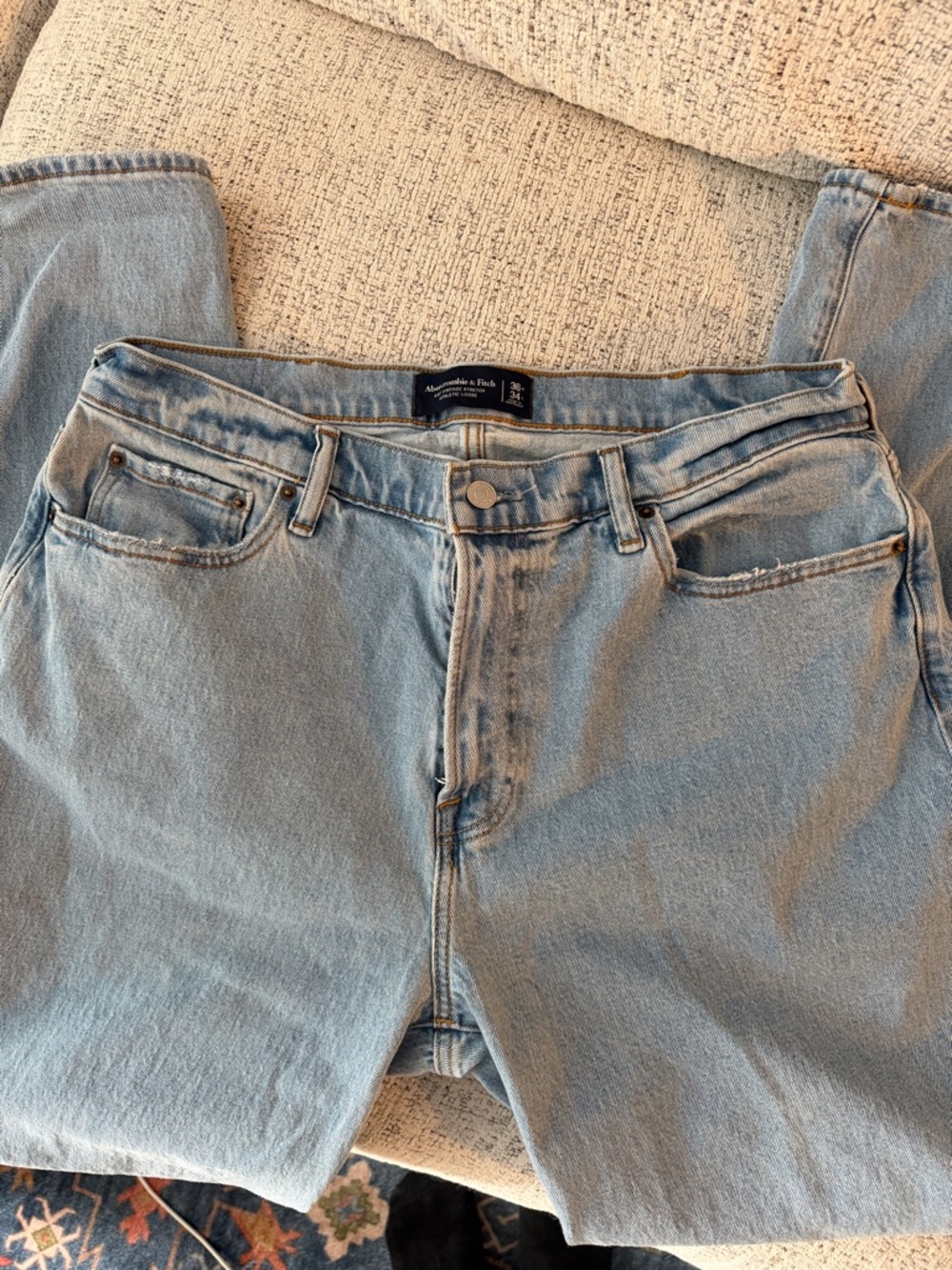 Abercrombie & Fitch Light Blue Men’s Jeans